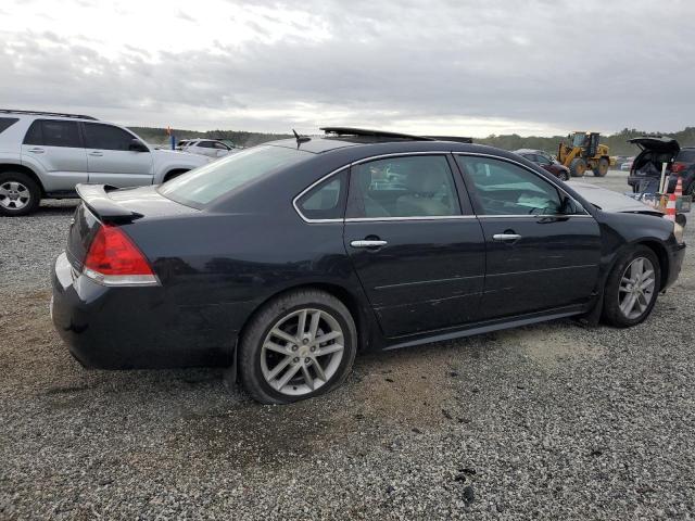 2G1WC5E36C1172164 - 2012 CHEVROLET IMPALA LTZ BLACK photo 3