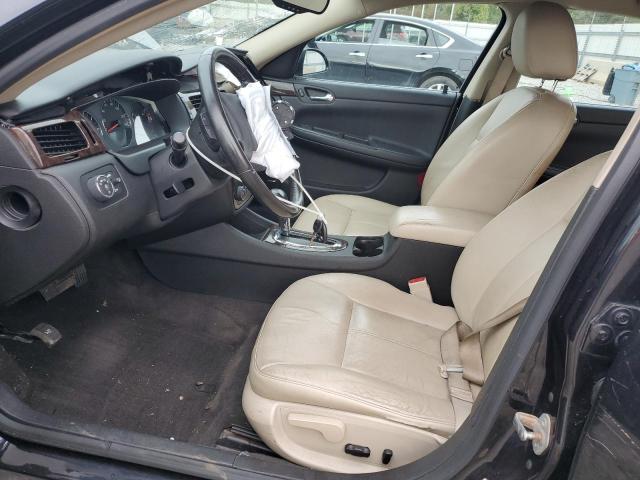2G1WC5E36C1172164 - 2012 CHEVROLET IMPALA LTZ BLACK photo 7