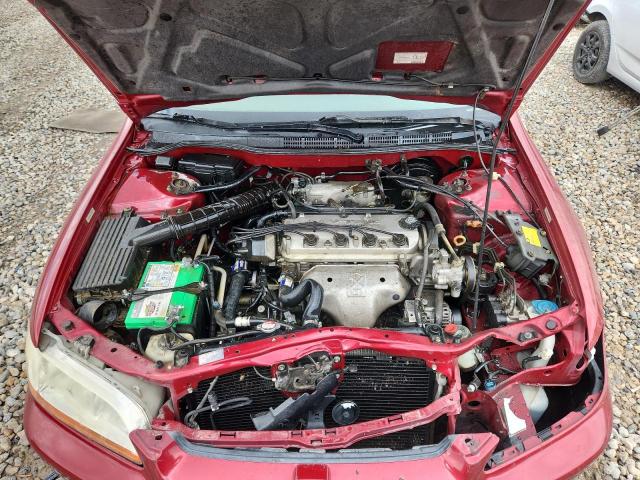 JHMCG5671YC006554 - 2000 HONDA ACCORD SE მუქწითელი ფოტო 11