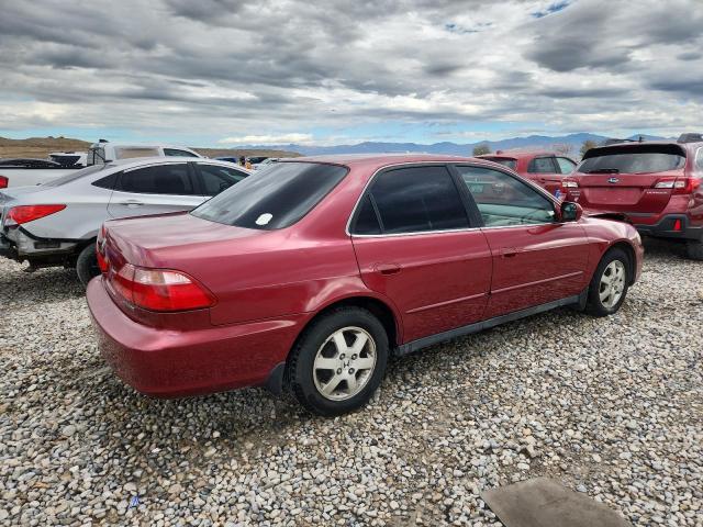 JHMCG5671YC006554 - 2000 HONDA ACCORD SE მუქწითელი ფოტო 3