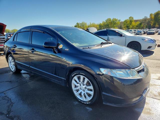 1HGFA16517L102157 - 2007 HONDA CIVIC LX BLACK photo 4