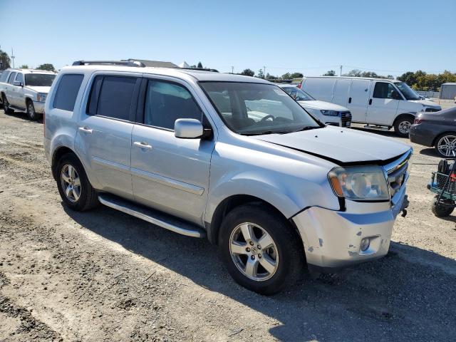 5FNYF3H57BB047114 - 2011 HONDA PILOT EXL SILVER photo 4
