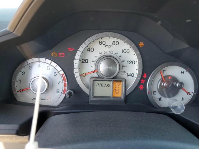 5FNYF3H57BB047114 - 2011 HONDA PILOT EXL SILVER photo 9