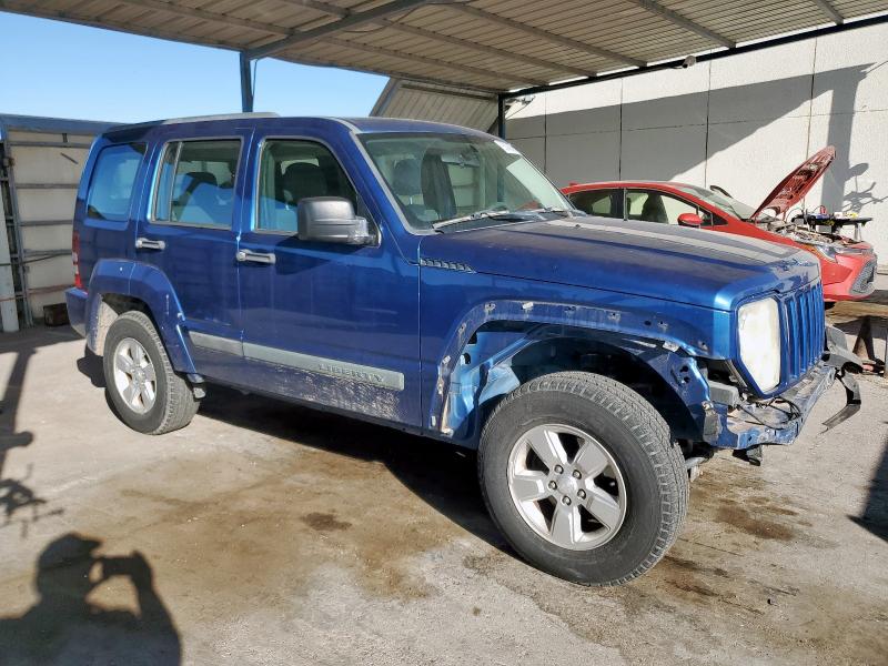 1J4PN2GK7AW139425 - 2010 JEEP LIBERTY SPORT Көк фото 4