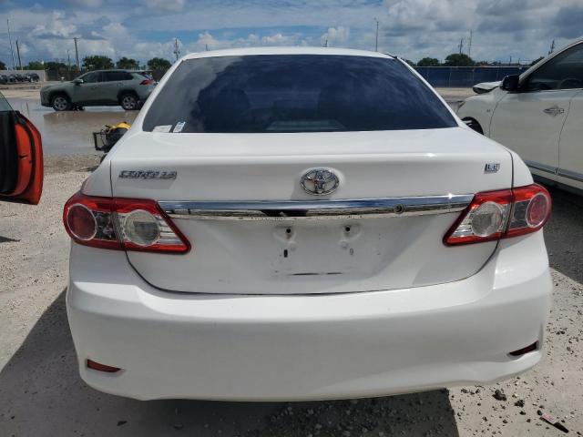 JTDBU4EE6B9133045 - 2011 TOYOTA COROLLA BASE Beyaz fotoğraf 6