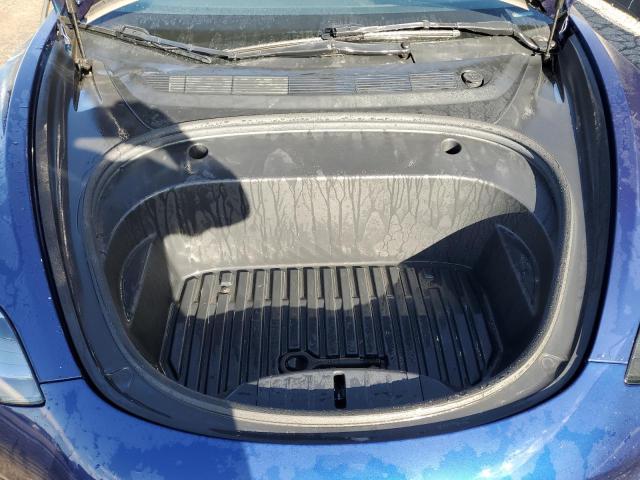 5YJ3E1EA5NF304830 - 2022 TESLA MODEL 3 Bleu photo 11
