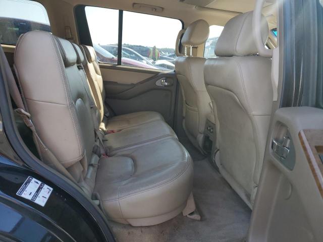 5N1AR18U65C739432 - 2005 NISSAN PATHFINDER LE შავი ფოტო 11