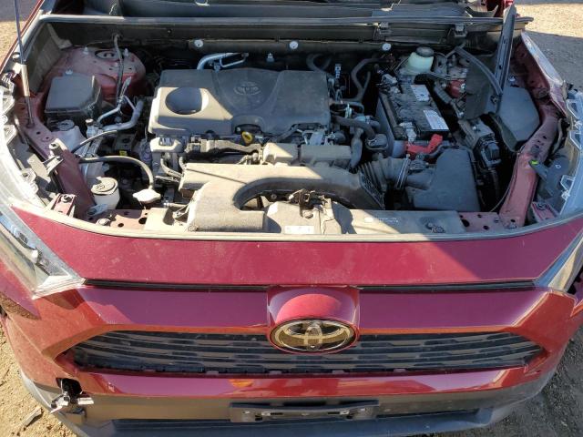 JTMF1RFV1LD055617 - 2020 TOYOTA RAV4 LE RED photo 12