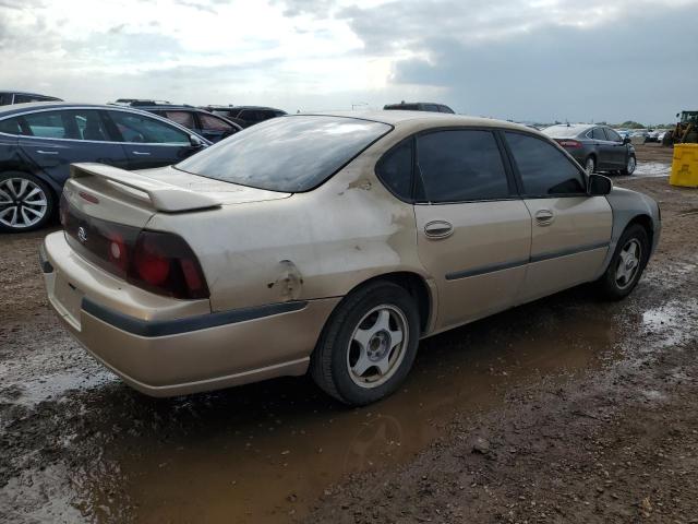 2G1WH55K2Y9215223 - 2000 CHEVROLET IMPALA LS BEIGE photo 3