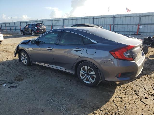 19XFC2F58GE024578 - 2016 HONDA CIVIC LX GRAY photo 2