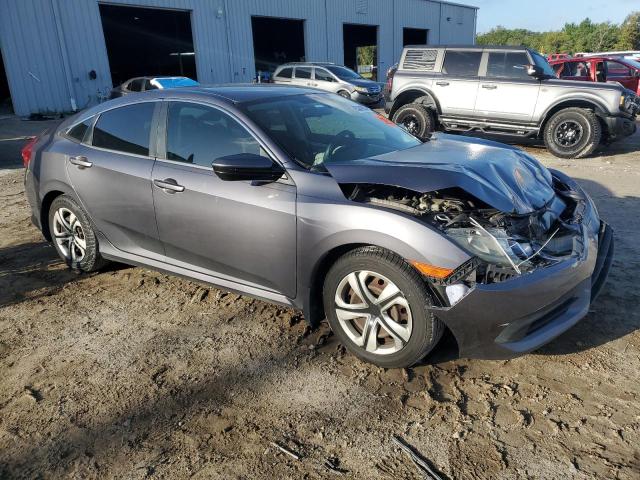 19XFC2F58GE024578 - 2016 HONDA CIVIC LX GRAY photo 4