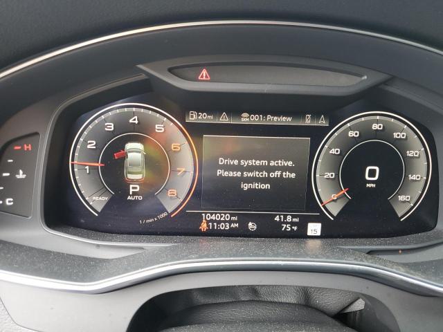 WAUM2AF28KN038718 - 2019 AUDI A6 PRESTIGE Մոխրագույն լուսանկար 9