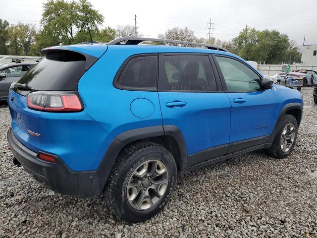 1C4PJMBN1KD157186 - 2019 JEEP CHEROKEE TRAILHAWK BLUE photo 3