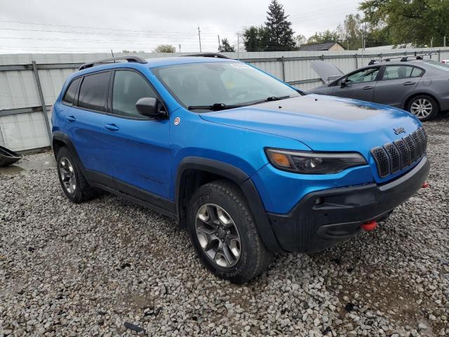 1C4PJMBN1KD157186 - 2019 JEEP CHEROKEE TRAILHAWK BLUE photo 4