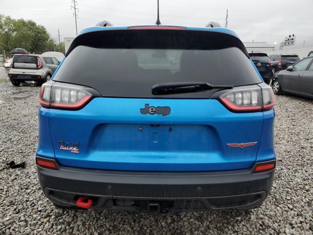 1C4PJMBN1KD157186 - 2019 JEEP CHEROKEE TRAILHAWK BLUE photo 6