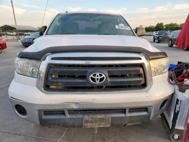 5TFUM5F15CX034143 - 2012 TOYOTA TUNDRA DOUBLE CAB SR5 WHITE photo 5