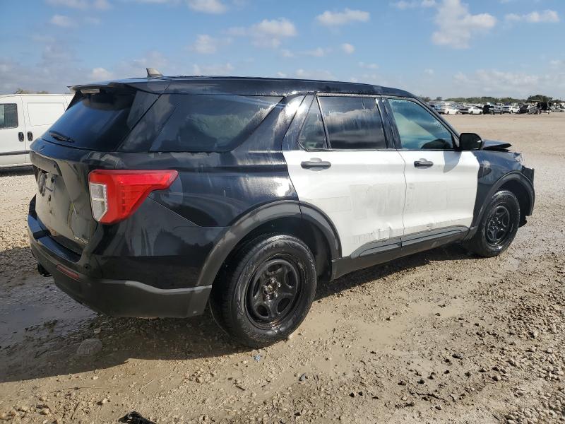 1FM5K8AB2NGC24329 - 2022 FORD EXPLORER POLICE INTERCEPTOR Қара фото 3