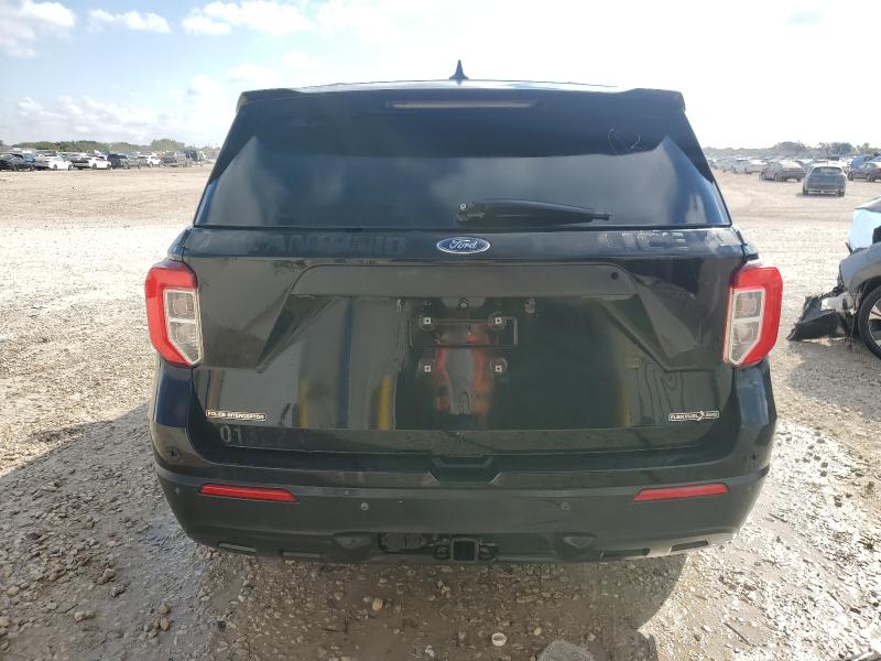1FM5K8AB2NGC24329 - 2022 FORD EXPLORER POLICE INTERCEPTOR Қара фото 6