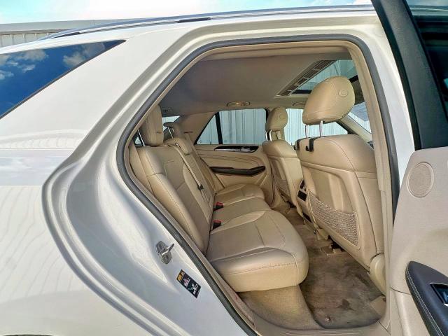 4JGDA5HB0EA356401 - 2014 MERCEDES-BENZ ML 350 4MATIC WHITE photo 6