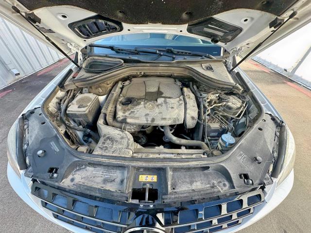 4JGDA5HB0EA356401 - 2014 MERCEDES-BENZ ML 350 4MATIC WHITE photo 7