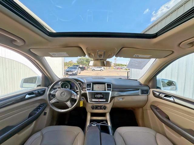 4JGDA5HB0EA356401 - 2014 MERCEDES-BENZ ML 350 4MATIC WHITE photo 9