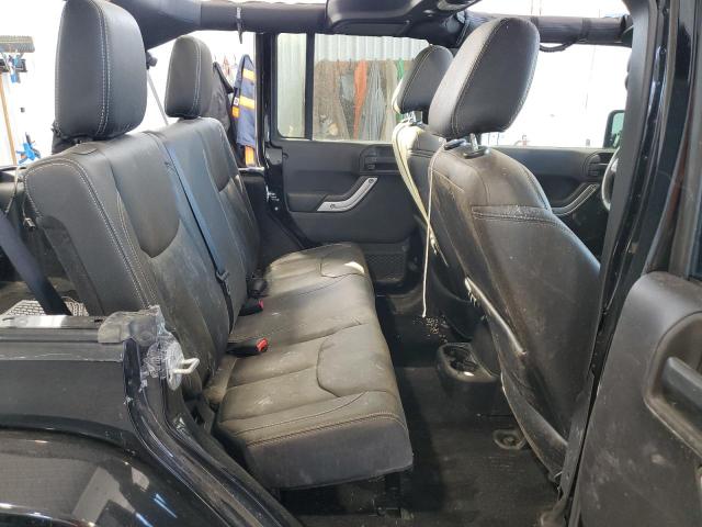 1C4BJWEGXGL100288 - 2016 JEEP WRANGLER UNLIMITED SAHARA BLACK photo 11