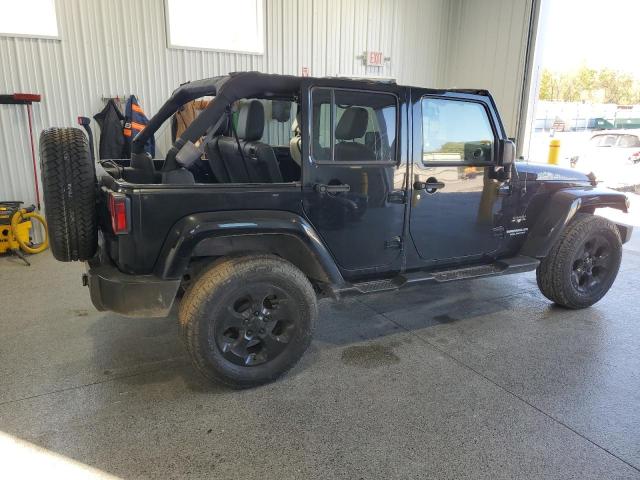 1C4BJWEGXGL100288 - 2016 JEEP WRANGLER UNLIMITED SAHARA BLACK photo 3