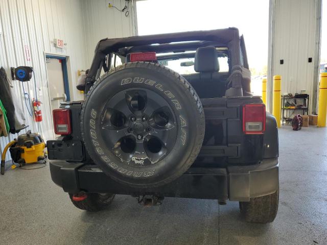 1C4BJWEGXGL100288 - 2016 JEEP WRANGLER UNLIMITED SAHARA BLACK photo 6