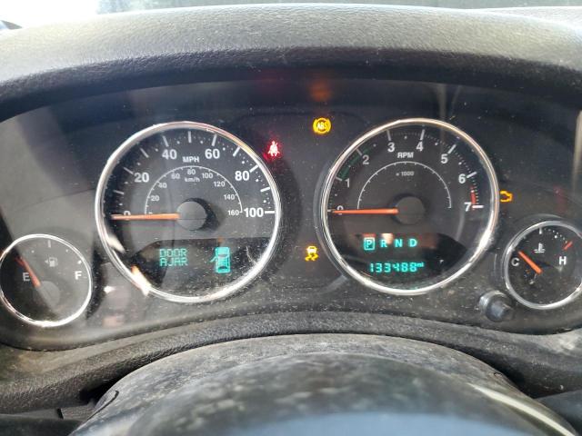 1C4BJWEGXGL100288 - 2016 JEEP WRANGLER UNLIMITED SAHARA BLACK photo 9