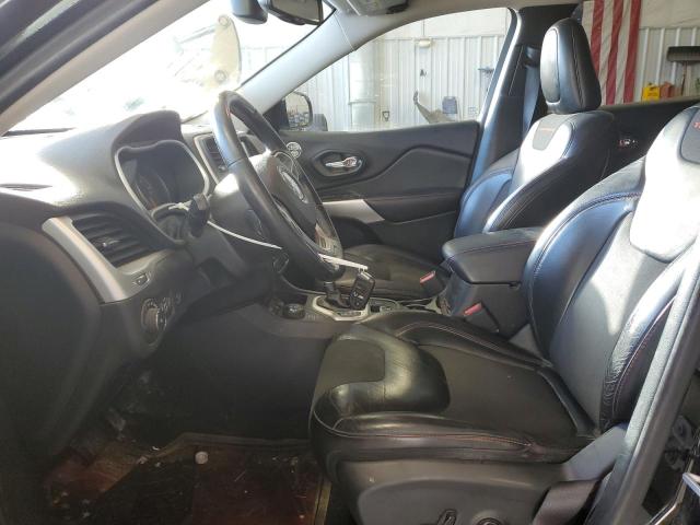 1C4PJMBSXHW631056 - 2017 JEEP CHEROKEE TRAILHAWK BLACK photo 7