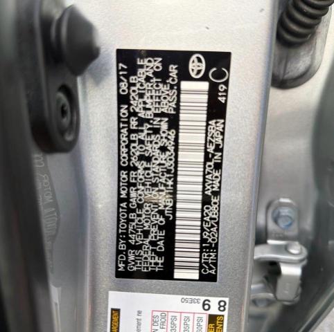 JTNB11HK1J3034946 - 2018 TOYOTA CAMRY L 银色 照片 10