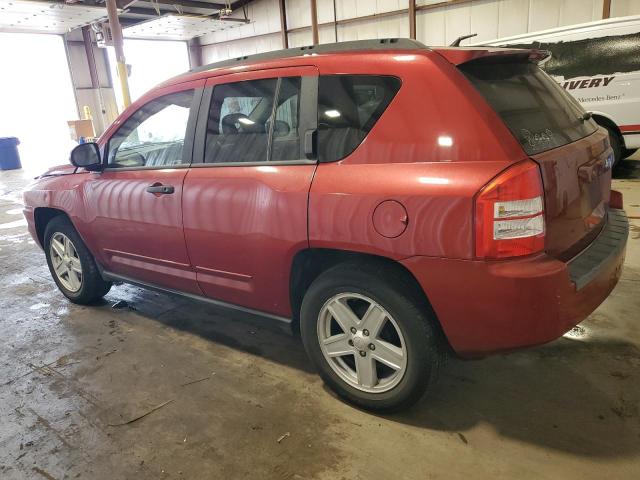 1J8FT47W08D792473 - 2008 JEEP COMPASS SPORT წითელი ფოტო 2
