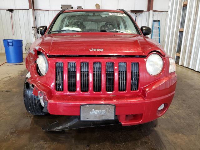 1J8FT47W08D792473 - 2008 JEEP COMPASS SPORT წითელი ფოტო 5