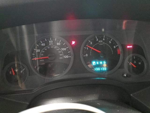 1J8FT47W08D792473 - 2008 JEEP COMPASS SPORT წითელი ფოტო 9