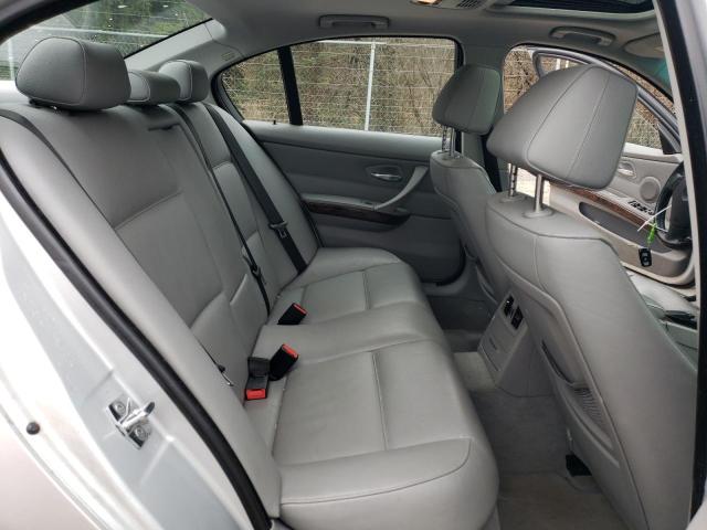 WBAVA33558KX87746 - 2008 BMW 3 SERIES I Արծաթագույն լուսանկար 10