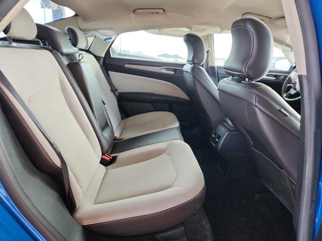 3FA6P0HD9KR232795 - 2019 FORD FUSION SE BLUE photo 10