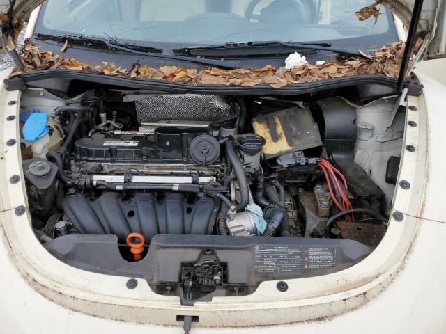 3VWRW3AL7AM010374 - 2010 VOLKSWAGEN NEW BEETLE CREAM photo 11