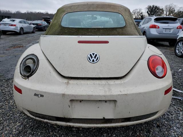 3VWRW3AL7AM010374 - 2010 VOLKSWAGEN NEW BEETLE CREAM photo 6