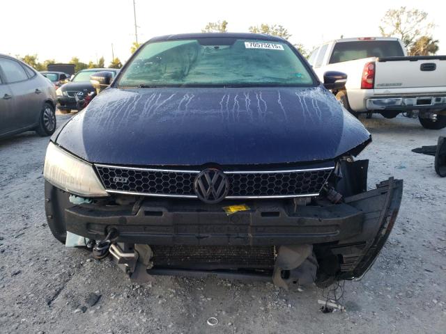 3VWDX7AJ4CM418914 - 2012 VOLKSWAGEN JETTA SE BLUE photo 10