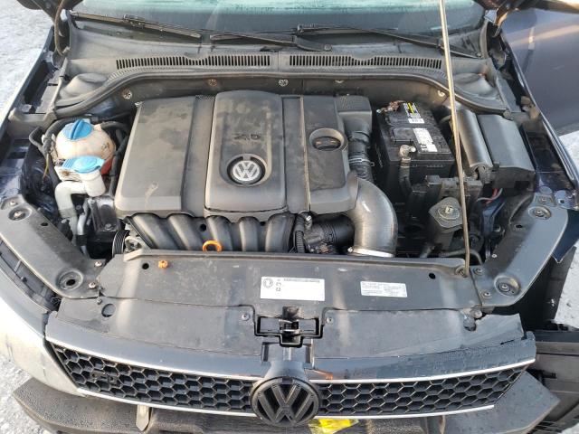 3VWDX7AJ4CM418914 - 2012 VOLKSWAGEN JETTA SE BLUE photo 21