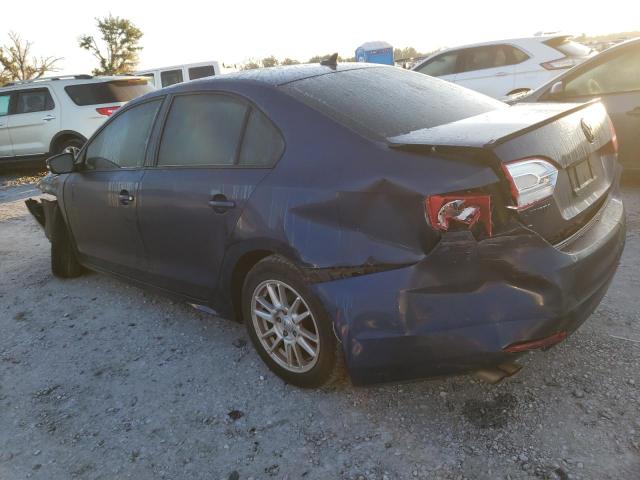 3VWDX7AJ4CM418914 - 2012 VOLKSWAGEN JETTA SE BLUE photo 3