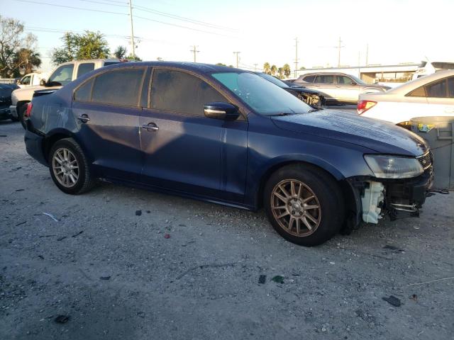 3VWDX7AJ4CM418914 - 2012 VOLKSWAGEN JETTA SE BLUE photo 7