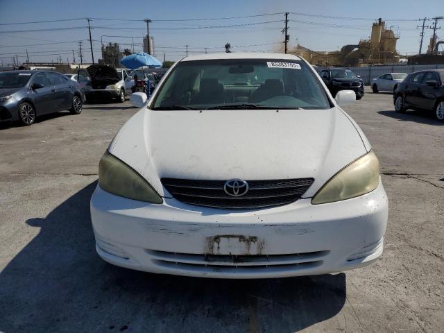 4T1BE32K14U297848 - 2004 TOYOTA CAMRY LE WHITE photo 5