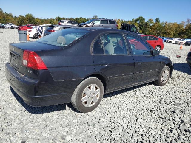 2HGES16545H526063 - 2005 HONDA CIVIC LX BLACK photo 3