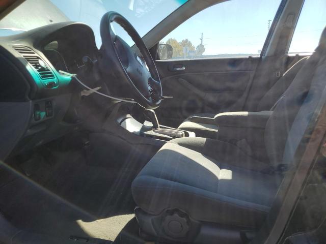 2HGES16545H526063 - 2005 HONDA CIVIC LX BLACK photo 7