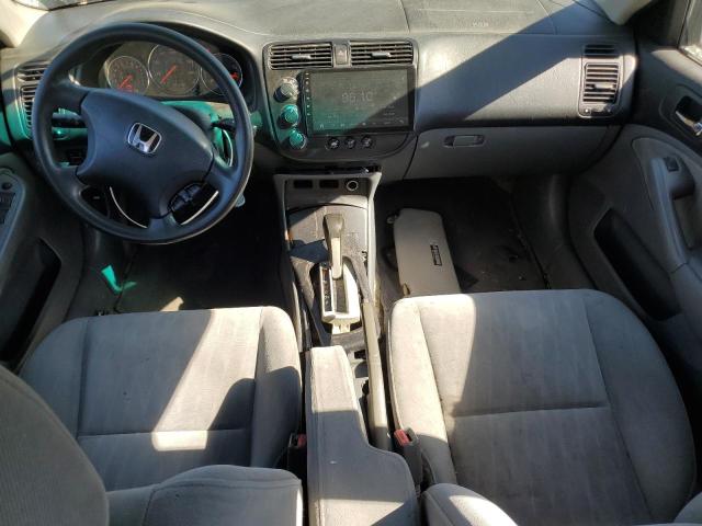 2HGES16545H526063 - 2005 HONDA CIVIC LX BLACK photo 8