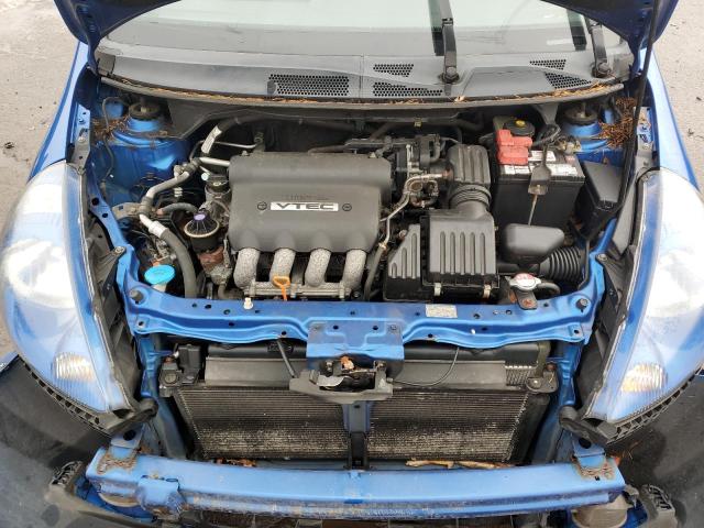 JHMGD38677S068385 - 2007 HONDA FIT S 蓝色 照片 11