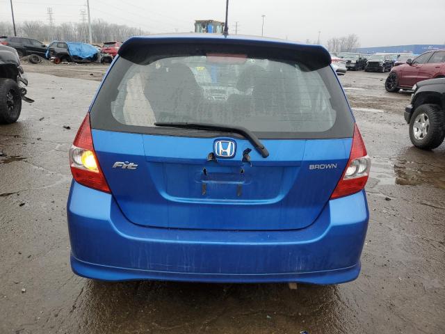 JHMGD38677S068385 - 2007 HONDA FIT S 蓝色 照片 6