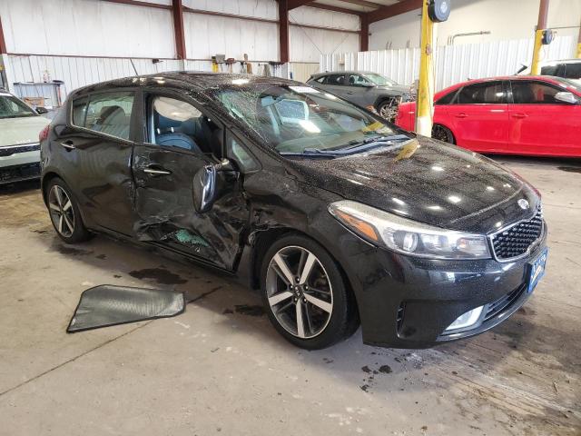 KNAFX5A80J5744142 - 2018 KIA FORTE EX BLACK photo 4