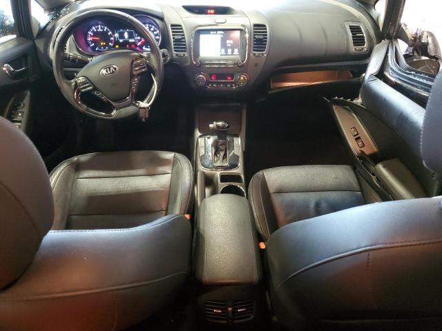 KNAFX5A80J5744142 - 2018 KIA FORTE EX BLACK photo 8